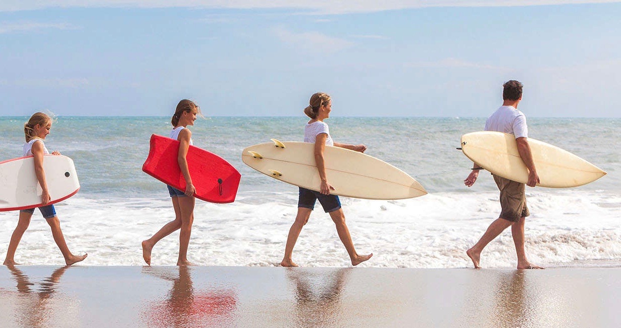 Trips to the beach voted best value by UK parents